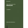 thumbnail image 1 of Mensura. 1. Halbbd (Miscellanea Mediaevalia) [German], 1 of 2