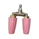 thumbnail image 2 of Boquilla de pulverización giratoria Boquilla de turbina doble Confiable Conveniente Fácil de instalar Accesorios de 4000 PSI para lavadora a presión Rosa, 2 of 8