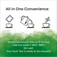 thumbnail image 5 of QuikTea Instant Cardamom Chai Tea Latte, 20 Single-Serve Sachets, Artisanal Indian Chai Latte Mix, Just Add Hot Water, Low Caffeine, Non-GMO, Gluten Free, 5 of 5