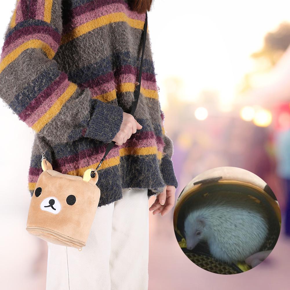 Mgaxyff Small Pets Carrier Shoulder Bag Portable Outgoing Travel Bag