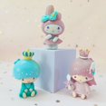 thumbnail image 4 of Figura de la serie de sueños de Sanrio, melodía súper bonita, Kurome, perro canela, bonito modelo de pastel, adorno, venta al por mayor, 4 of 5