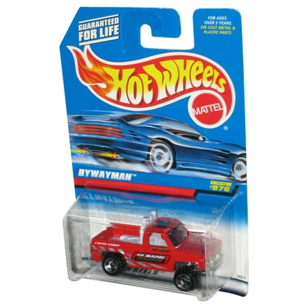 Hot Wheels Bywayman (1997) Mattel Red Toy Truck #876