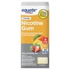Equate Coated Nicotine Polacrilex Gum 4 mg (nicotine), Fruit Flavor, 20 Count