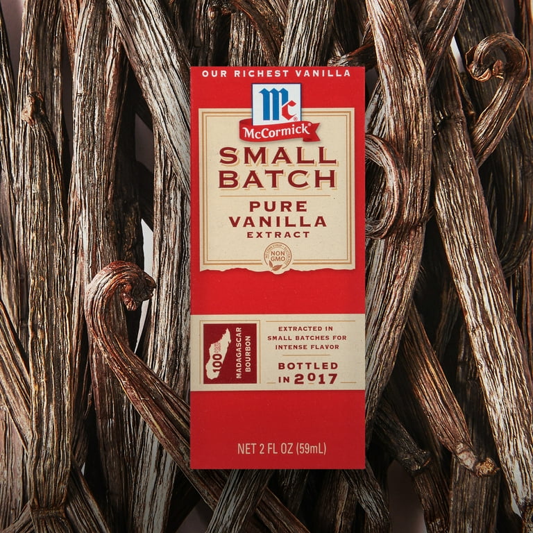 Vanilla　0206 McCormick Non-GMO Gluten Free Small Batch Pure Vanilla