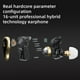 thumbnail image 4 of Auriculares con monitor intraural KZ ZAS 7BA+1DD, 16 unidades, híbridos, blancos, 4 of 7