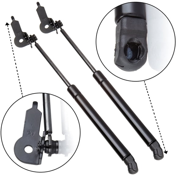 ECCPP Front left and right Hood Lift Support Fit for 1999-2003 for Toyota Solara Replaces 4174L 4174L-R 2pcs