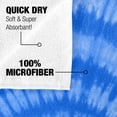 thumbnail image 4 of Blue Tie-Dye Beach Towel 30' X 60', 4 of 6