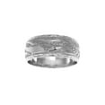 thumbnail image 4 of 14k solid white gold 10mm custom made Hawaiian sea life turtle dolphin ring size 7, 4 of 6