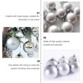 thumbnail image 3 of Conjunto de adornos de bolas de Navidad, decoraciones estacionales de árbol de Navidad para decoración para fiesta de boda navideña, 3 of 5