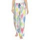 thumbnail image 1 of Balery Hand Drawn Colored Hearts Pantalones de pijama para mujer, pijamas ultraligeros, pantalones de estar por casa-Large, 1 of 6
