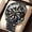 BlackBlack, variant on Men Quartz Wrist Watch Stainless Steel Casual Analog watch