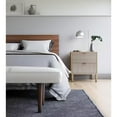 thumbnail image 5 of Sango Merk 16 in. Brown 2-Drawer Nightstand -Stylish and Functional Storage, 5 of 8