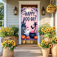 thumbnail image 5 of Colorful Design Happy Boo-Day Ghost Halloween Banner Decorative Castle Black Cat for Halloween Party Indoor Decoration Kid's Celebration, 5 of 9