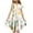 Multicolor A3, variant on Easter Girls Dresses Bunny Rabbit Easter Eggs Print Fly Sleeve A Line Beach Dress Size 4-15