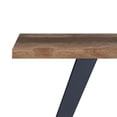 thumbnail image 2 of Rollins 43 in W Solid Mango Wood Bench in Natural Brown, 2 of 7