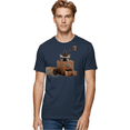 thumbnail image 2 of Cafe-Coffee-Grinder Mens Graphic Tee, 100% Cotton, Casual Summer Wear BAA246, 2 of 2