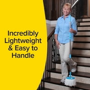 Hurricane Spin Mop Replacement Mop Heads for As Seen On TV Mop & Bucket Cleaning System by BulbHead, Spin Away Germy, Dirty Water - Super-Absorbent Microfiber Mop Head Holds 10X Weight