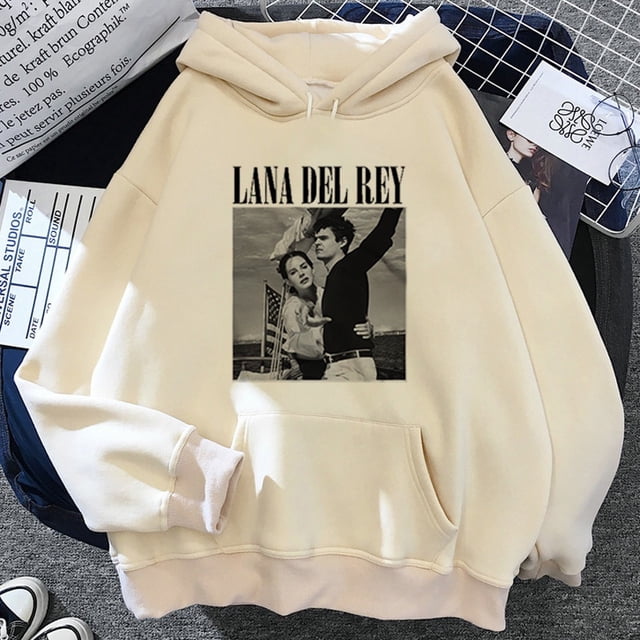 Sudaderas Con Capucha Lana Del Rey Mujer grunge anime hoddies De Gran Tamaño