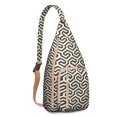 thumbnail image 1 of Designer Sling Backpack - High Fashion Artistic Pattern Shoulder Bag, Lightweight for Travel & Shopping, 1 of 4