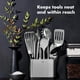 thumbnail image 3 of Juego de utensilios OXO Steel de 15 piezas de acero inoxidable con soporte, 3 of 6