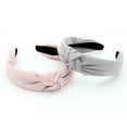 thumbnail image 4 of SPRING PARK Women Wide Hairband Twist Cross Tie Headband Girl Hair Bands Hair Hoop, 4 of 8