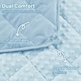 thumbnail image 7 of Teler Weighted Blanket for Kids，Weighted Lap Blanket（36 x 48，3lbs）, Sky Blue, 7 of 7
