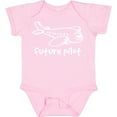 thumbnail image 3 of Inktastic Future Pilot Airplane Doodle Plane Boys or Girls Baby Bodysuit, 3 of 5