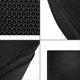 thumbnail image 2 of Cat Litter Mat Litter Boxes Trapper Mat Trapper , Honeycomb Double-Layer Waterproof Urine Proof Material-Black 75*61, 2 of 4