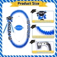 thumbnail image 3 of Class of 2026 Graduation Leis, Grad Ribbon Money Lei with "GRAD" and "2026" Charms, Handmade Double Braided Graduation Necklace for Graduation Gifts Supplies, 3 of 12
