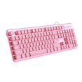thumbnail image 2 of Teclado inalámbrico silencioso con sensación mecánica, para escritorio, portátil, juegos de deportes electrónicos, oficina, teclado con cable retroiluminado, 2 of 3