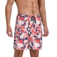 thumbnail image 2 of Fotbe Japanese Cherry Blossoms Pantalones Cortos de Pijama para Hombre, Ropa de Dormir, Pantalones de Pijama Cortos para Hombre-XX-Large, 2 of 6