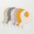 thumbnail image 1 of Baberos para bebé, paquete de 6, rotación de 360 ​​°, bandana suave y absorbente babeando para niños y niñas, 1 of 5