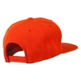 thumbnail image 4 of Halloween Pumpkin Face Embroidered Snapback Cap - Orange OSFM, 4 of 5