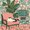 Pink and White Cat, variant on Yayeee Throw Blanket for Couch Soft Warm 50" x 60" Sofa Chair Bed Decoration, Beige Stripes