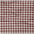 thumbnail image 4 of oneOone Organic Cotton Poplin Twill Fabric Gingham Check Print Fabric By Yard 42 Inch Wide, 4 of 4