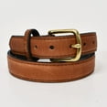 thumbnail image 4 of Boston Leather Men's Full Grain Bison Leather 1.25" Dress Belt, 4 of 4