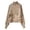 Beige, variant on Women's Winter High Neck Knitted Pullover Sweater Long Sleeve Ribbed Thermal Warm Top Casual Turtleneck Fashion Outerwear Soft Cozy Comfortable Elegant Fall Autumn Yarn Orange XXL