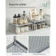thumbnail image 4 of SONGMICS Especiero, Estante para Especias, Organizador para Armarios, para Mostradores, Elevador de Estantes, Apilable, Ampliable, Juego de 2 Estantes Metálicos para Cocina, Plata, 4 of 6