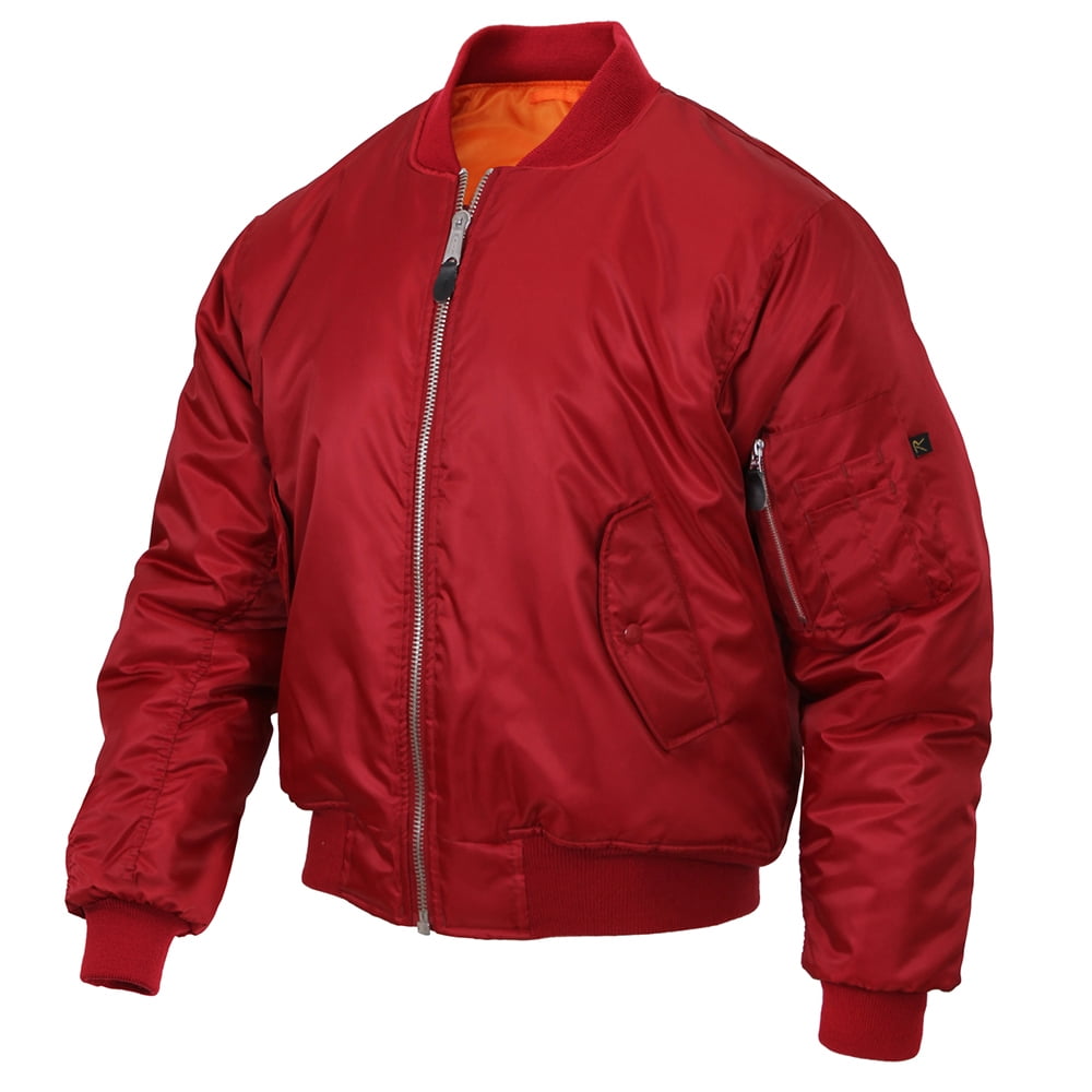 Rothco Rothco Red MA1 Flight Jacket 7474 3XL