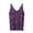 Dark Purple, variant on Formal Tops for Women V Neck Sleeveless Glitter Tank Shirts for Women (Mint Green One Size)