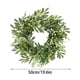 thumbnail image 3 of CaiYueKe Artificial Eucalyptus Leaf Berry Wreath, Faux Greenery Garland, Home Decor, Front Door Hanging, Rustic Farmhouse, Wedding, Christmas, Fall, Year Round Decoration, Indoor Outdoor Use, 3 of 9