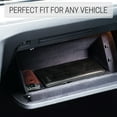 thumbnail image 6 of CANOPUS Car Registration and Insurance Holder, PU Leather Card Holder, Vehicle Glove Box Organizer for Auto, SUV, Truck, Black, 6 of 8