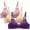 #08 3 Pack Womens Bras, variant on Erwazi 3 Pack Women's Wireless Full Figure Bras Comfortable Push Up Everyday Bras Bralette No Wire T-shirt Bras Underwear