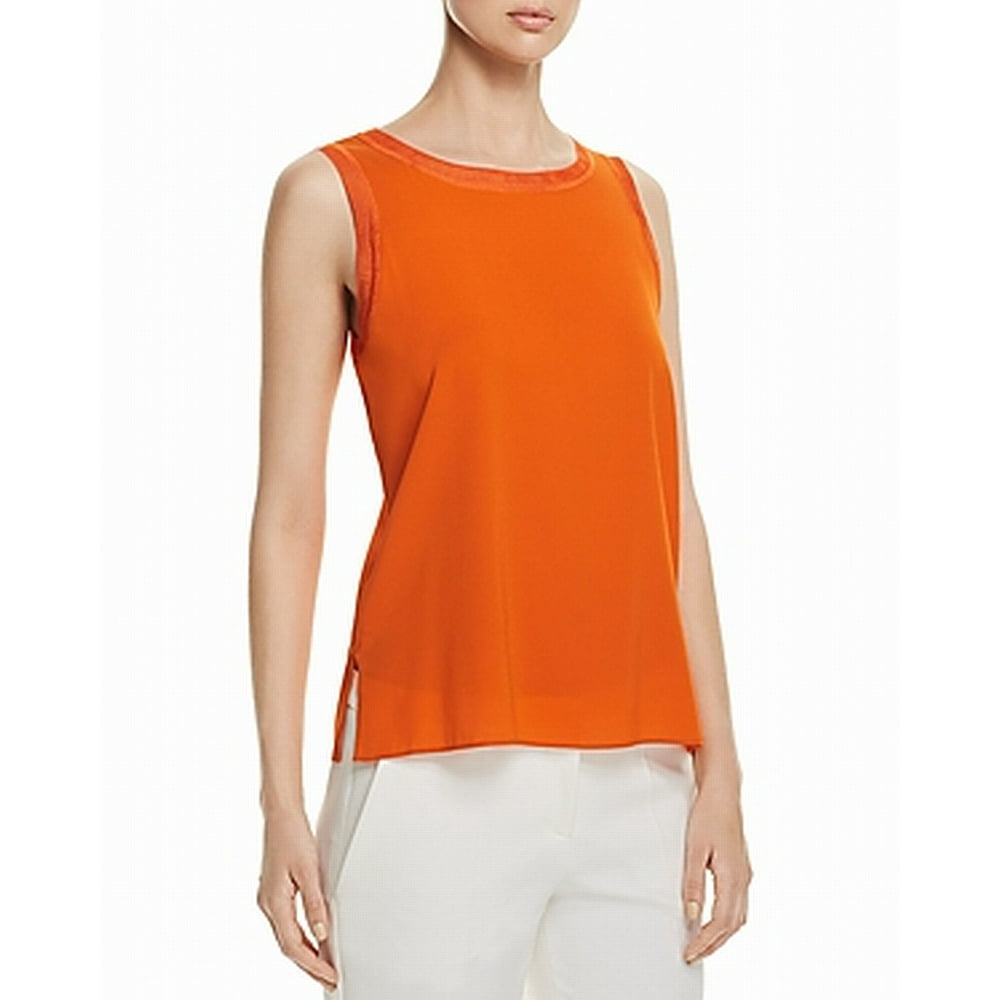 Boss Hugo Boss Tops & Blouses Women Tank Top Knit Trim Solid