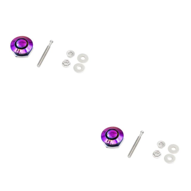 Thinsony Sleek And Affordable Hood Lock For Car Modification Engine Cover In Style multicolor DP16-25 2Set