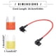 thumbnail image 3 of Ofertas únicas TIPM Cable de derivación Portafusibles Adaptador de fusibles para Dodge Durango 2011-2013 Plástico Negro 1 juego, 3 of 6
