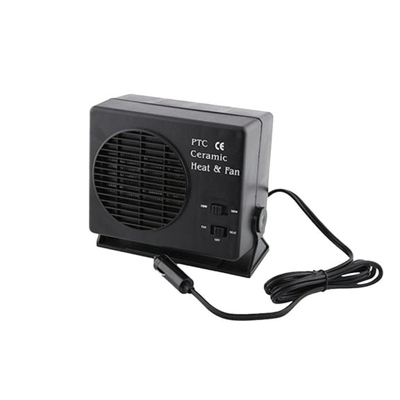12V Car Heater, 150W-300W Ceramic Heating Fan, Powerful Defroster, Compact Design, For Vehicle Interior Warming
