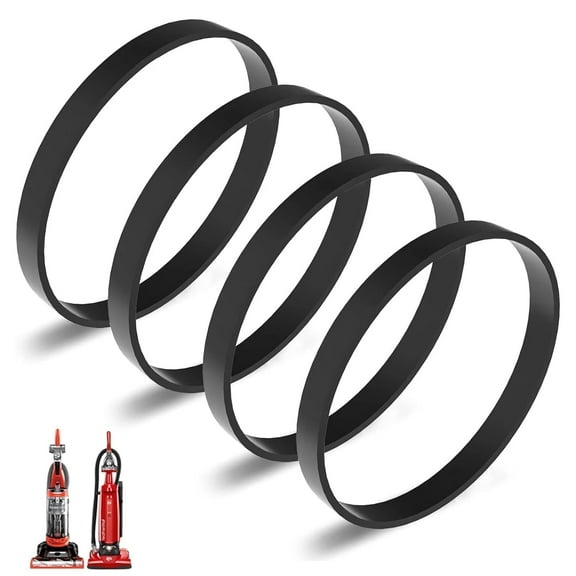 Vacuum Belt Replacement for Dirt Devil Style 4/5 Featherlite/Powerlite/Swivel Glide/Power Max Pet Upright Vacuum Cleaner, Compatible with Models: Parts 3720310001, 1540310001 and 1LU0310X00,4 Pack
