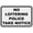 Warning Sign 4, variant on No Loitering Police Take Notice Sign 8"x12", Aluminum Tin Warning Signs for Home Outdoor Garden, High-Visibility Legal Sign