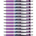 thumbnail image 3 of Pentel Needle Tip Liquid Gel Ink Pens 0.5 mm Pen Point Size - Needle Pen Point Style - Refillable - Retractable - Violet Liquid Gel Ink Ink - 12 / Dozen, 3 of 3